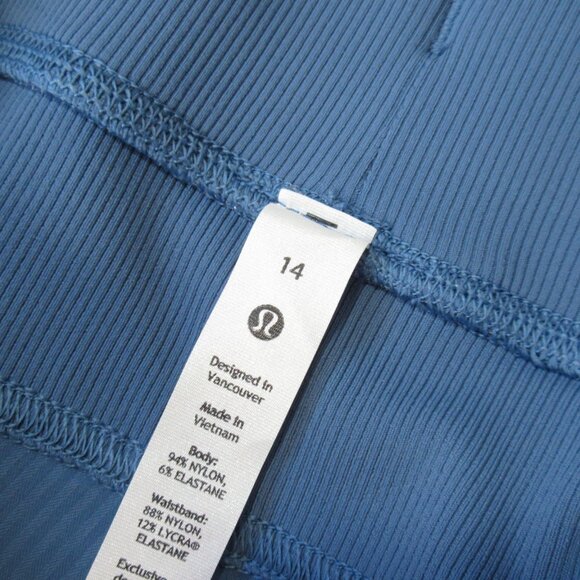 NWT Lululemon Dance Studio Mid-Rise Jogger in Soft Denim Blue Pants 14 - Picture 6 of 8